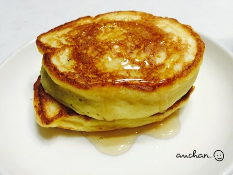 ふわもち！お豆腐のホットケーキ